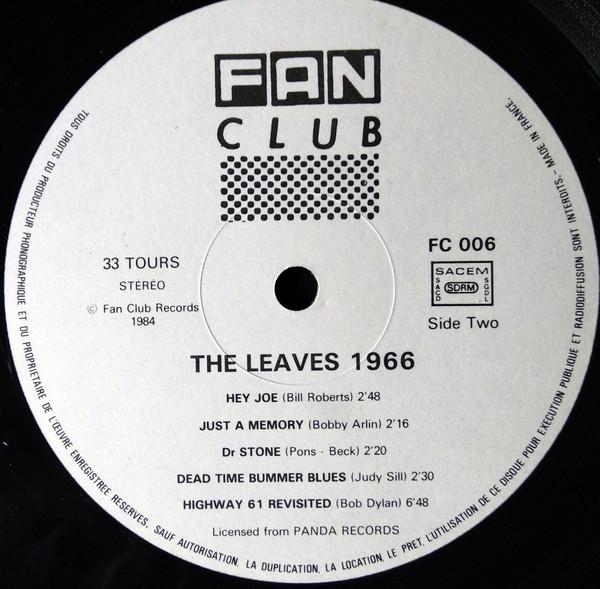 Leaves - 1966 - Lp