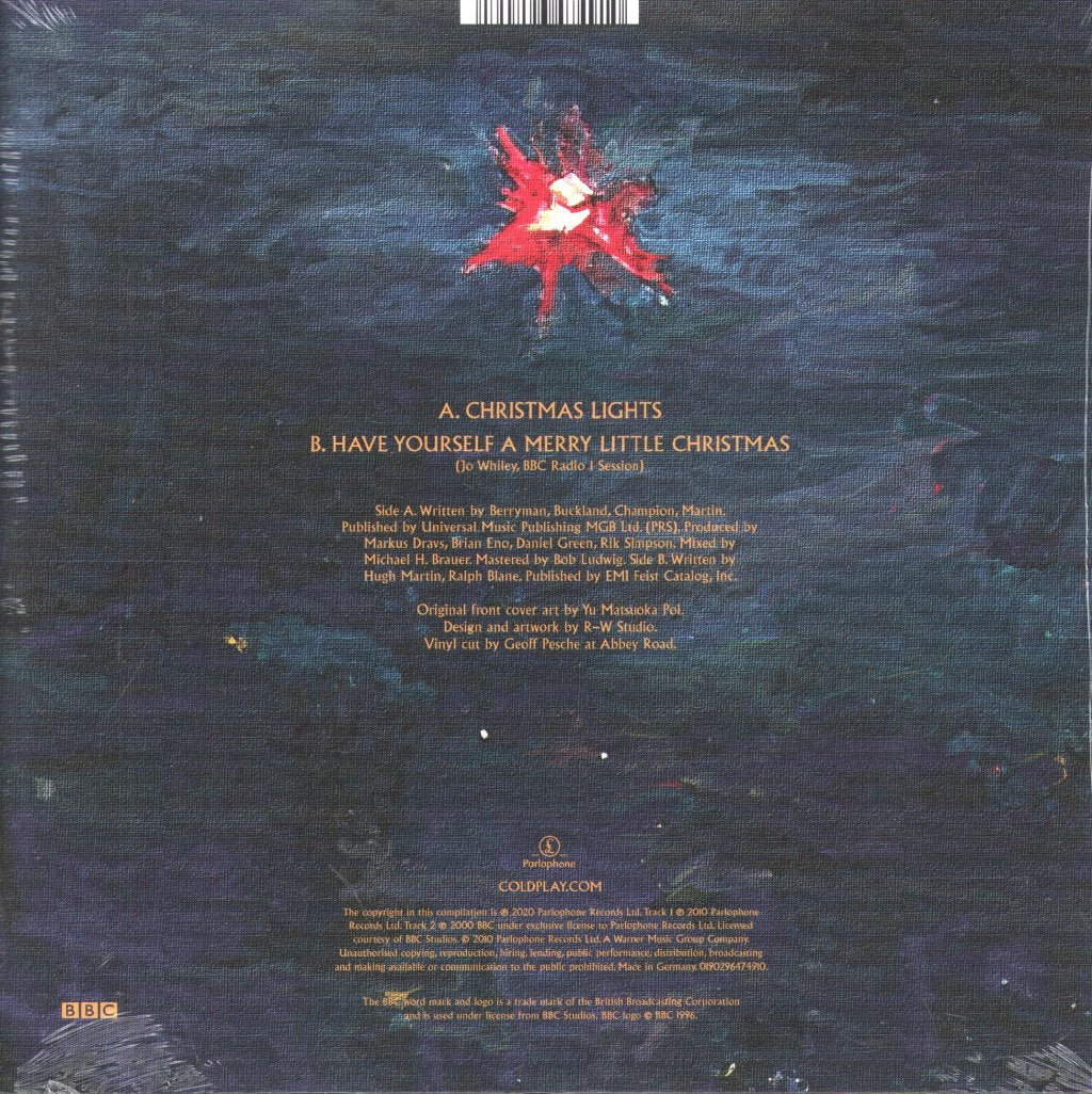 Coldplay - Christmas Lights - 7 Inch