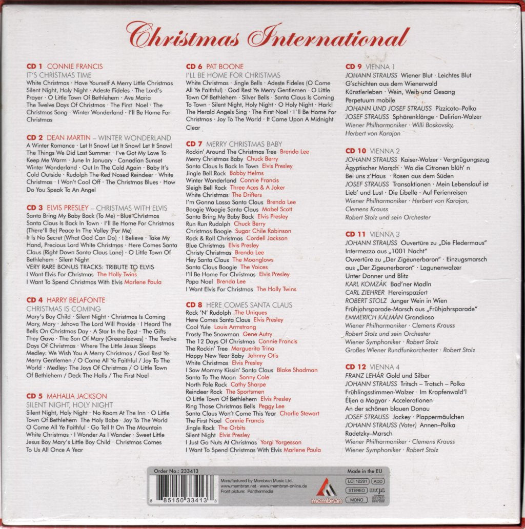 Various Artists - Christmas International - Cd Set