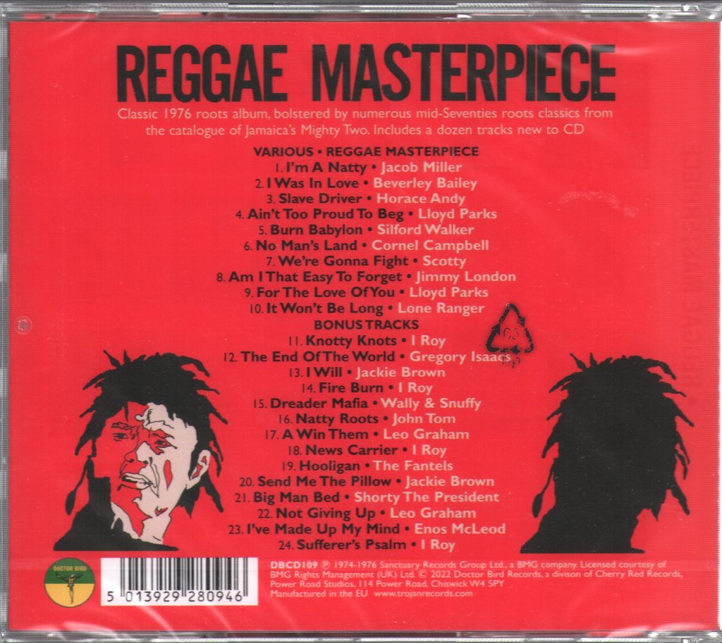 Various Artists - Reggae Masterpiece - Cd