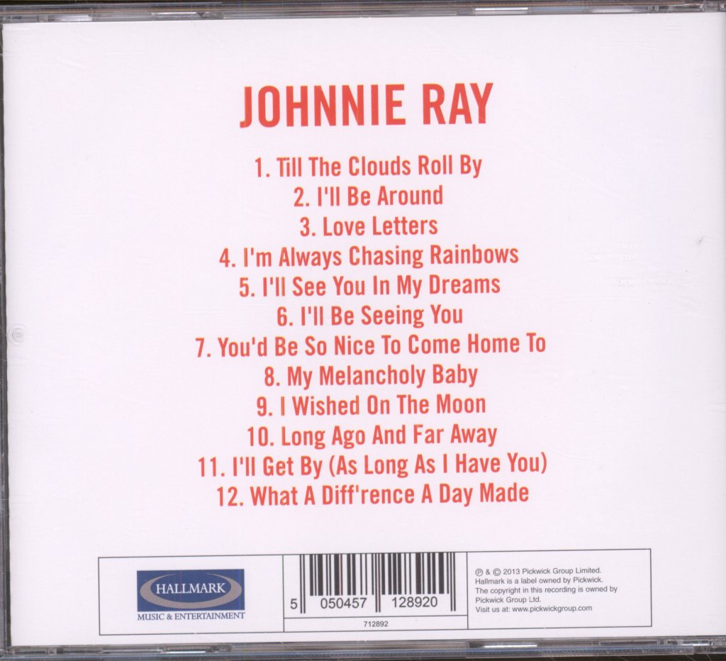 Johnnie Ray - Johnnie Ray - Cd