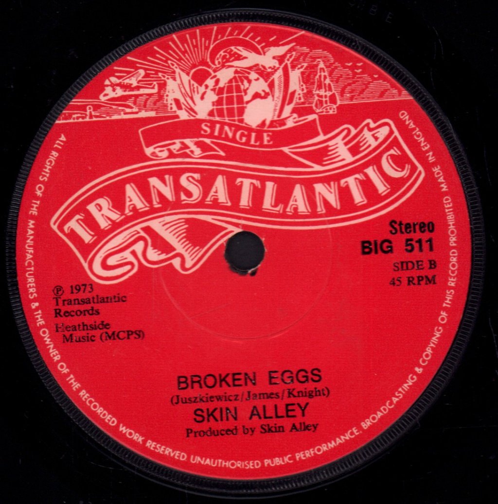 Skin Alley - In The Midnight Hour - 7 Inch