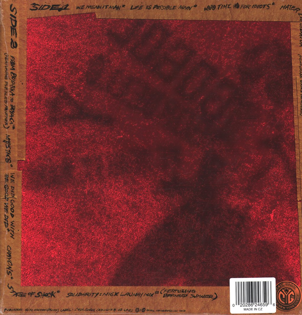 Gogol Bordello - We Mean It, Man! - Lp