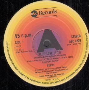 Rufus - Blue Love - 12 Inch
