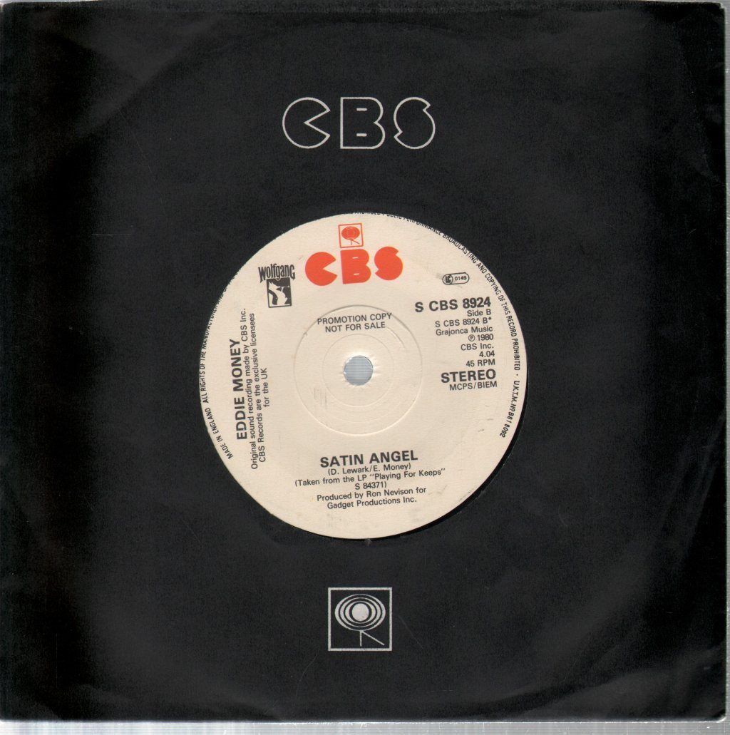 Eddie Money - Running Back - 7 Inch