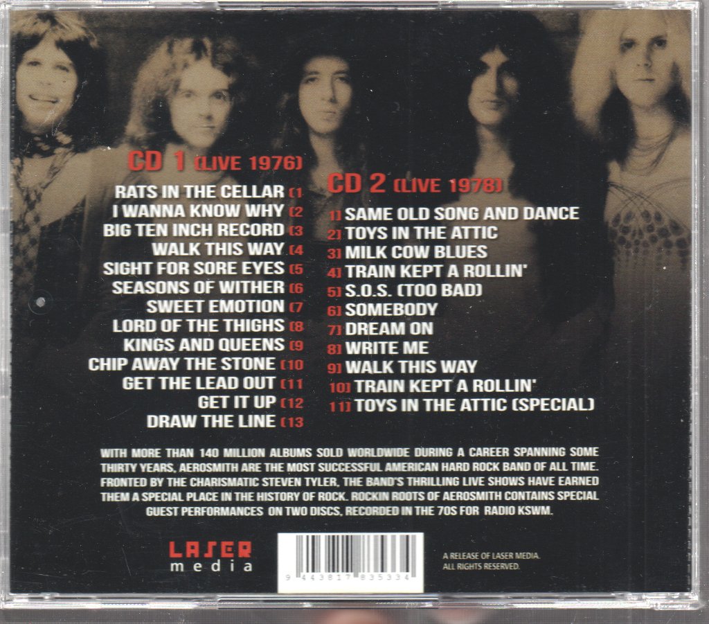 Aerosmith - Rockin' Roots Of Aerosmith - Double Cd