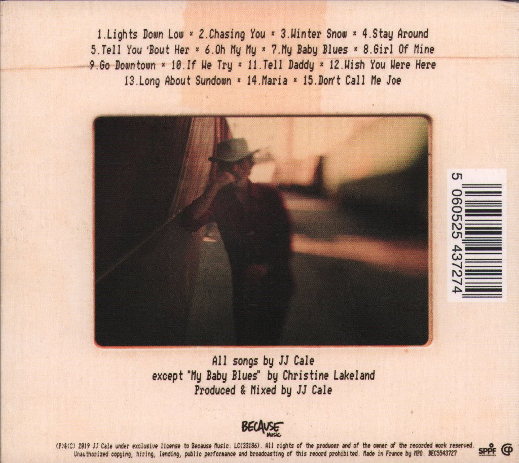 J.J. Cale - Stay Around - Cd