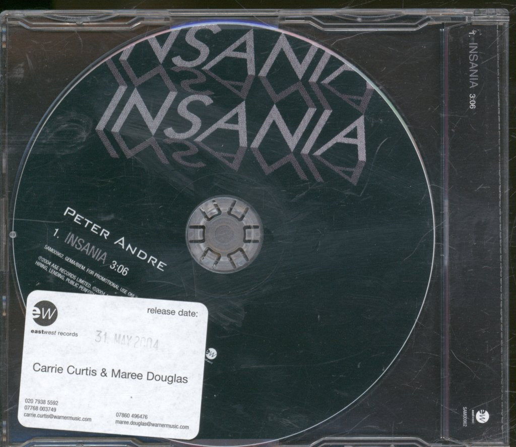 Peter Andre - Insania - Cd