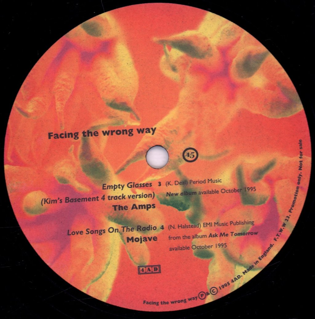 Various Artists - Facing The Wrong Way Sampler - 12 Inch