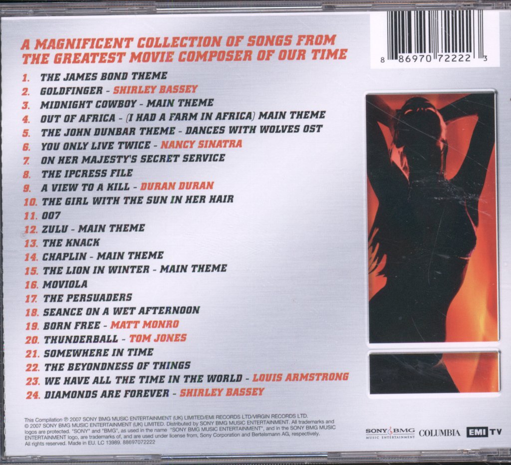 John Barry - Very Best Of John Barry - Cd