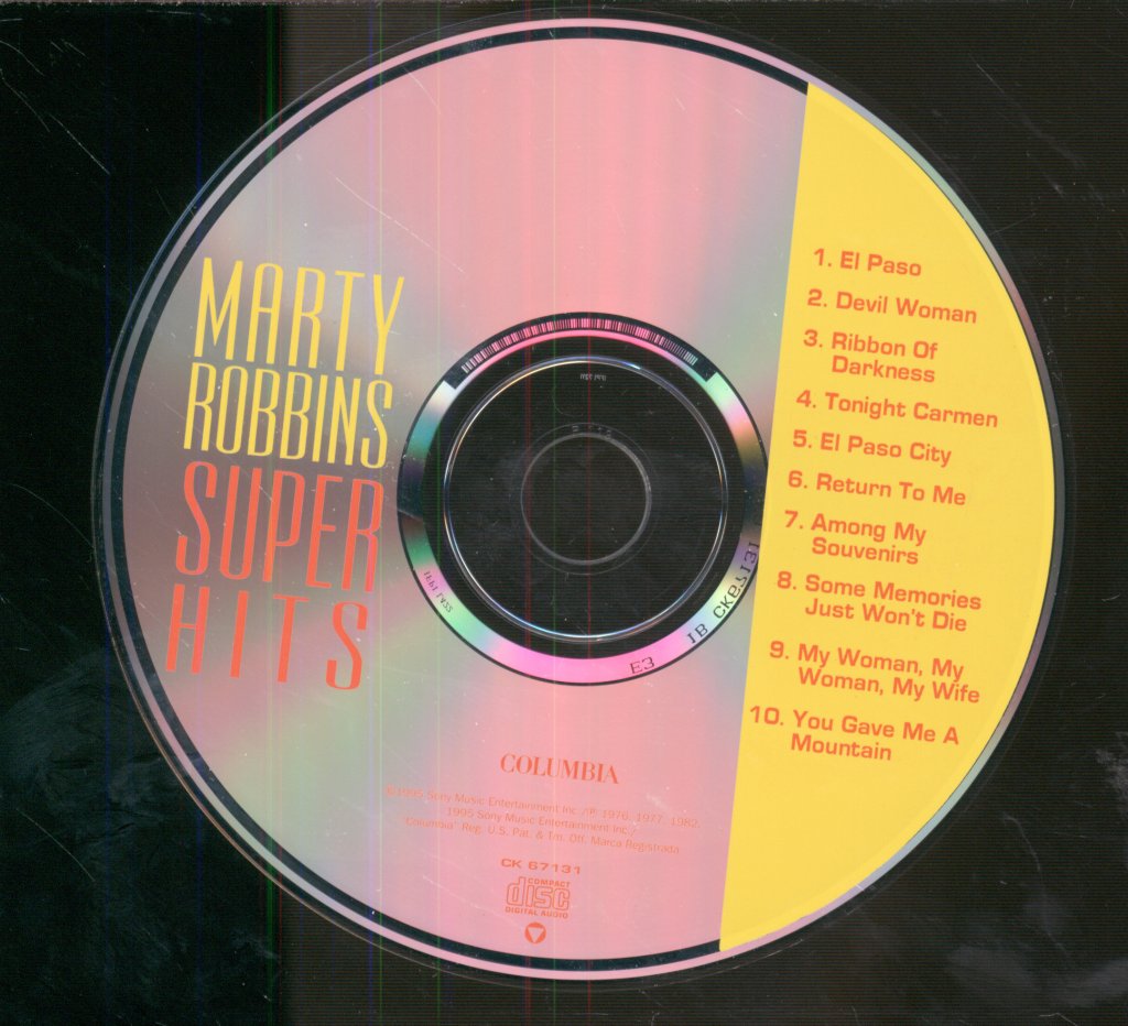 Marty Robbins - Super Hits - Cd