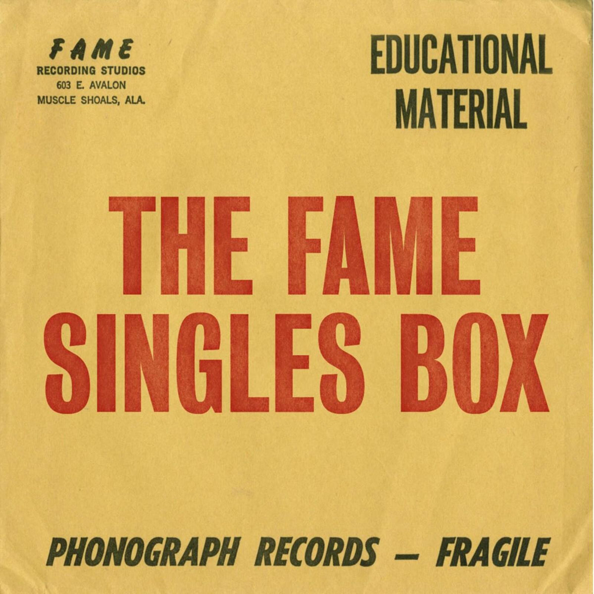 Various Artists - Fame Singles Box - 7 Inch
