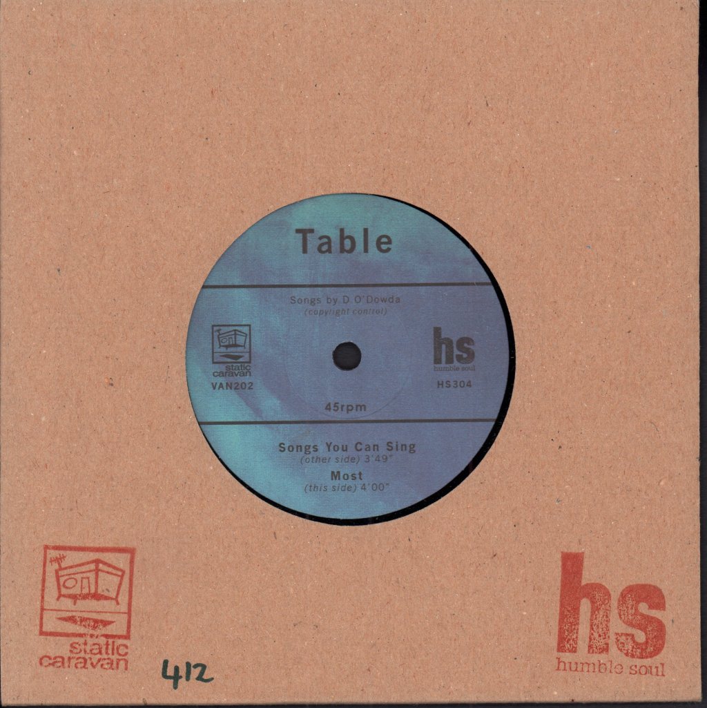 Table - Songs You Can Sing - 7 Inch