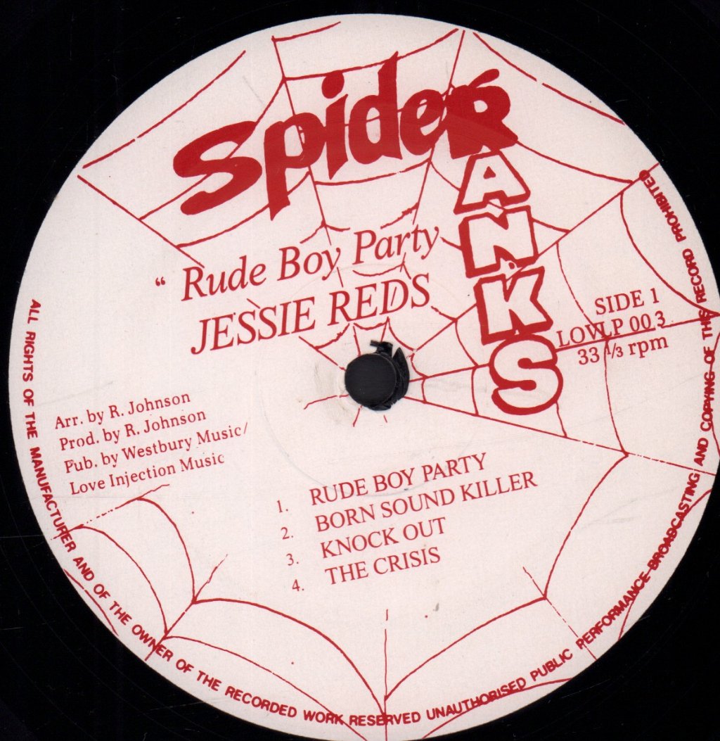 Jessie Reds - Rude Boy Party - Lp