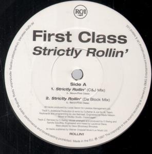 First Class (R'n'b Group) - Strictly Rollin' - 12 Inch