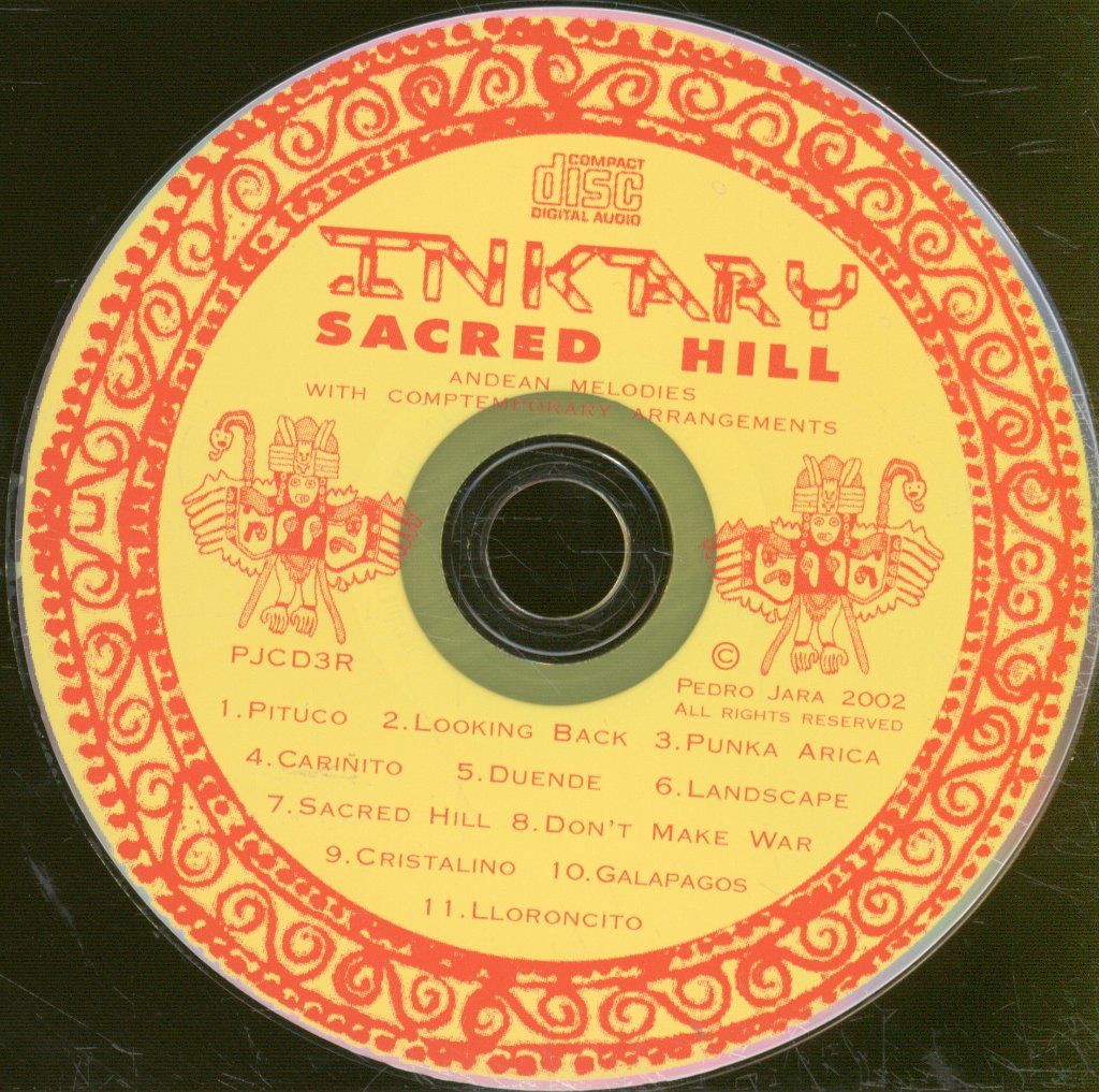 Inkary - Sacred Hill - Andean Melodies With Contemporary Arrangements - Cd