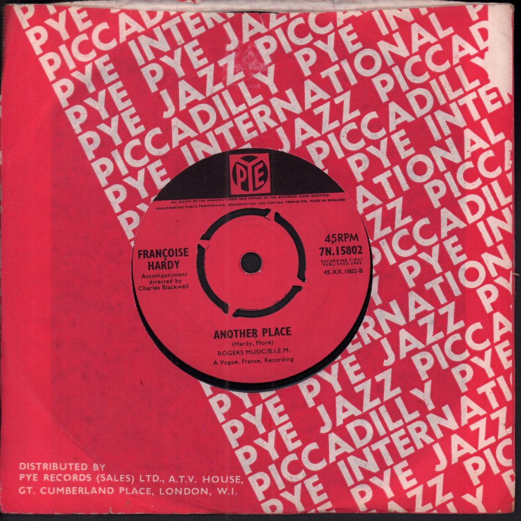 Francoise Hardy - All Over The World - 7 Inch