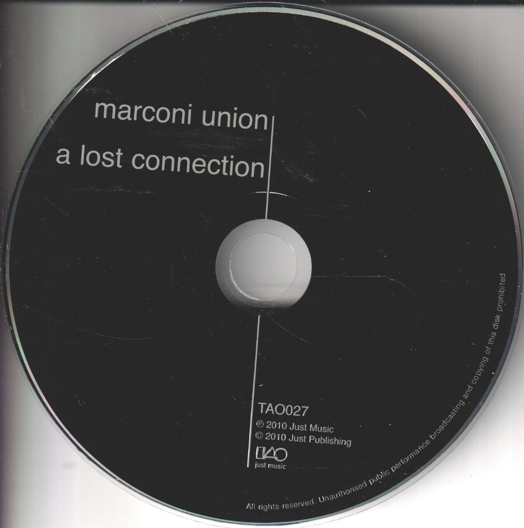 Marconi Union - A Lost Connection - Cdr