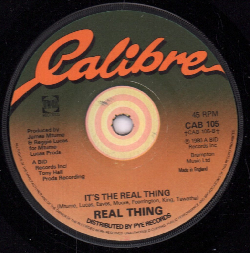Real Thing - She's A Groovy Freak - 7 Inch