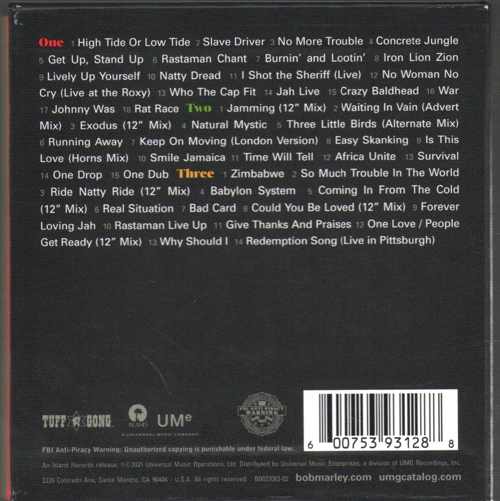 Bob Marley - Songs Of Freedom: The Island Years - Cd Set