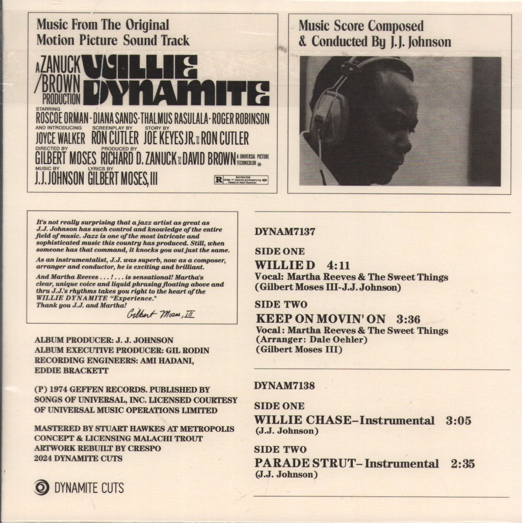 J.j. Johnson - Willie Dynamite (45s Collection) - Double 7 Inch