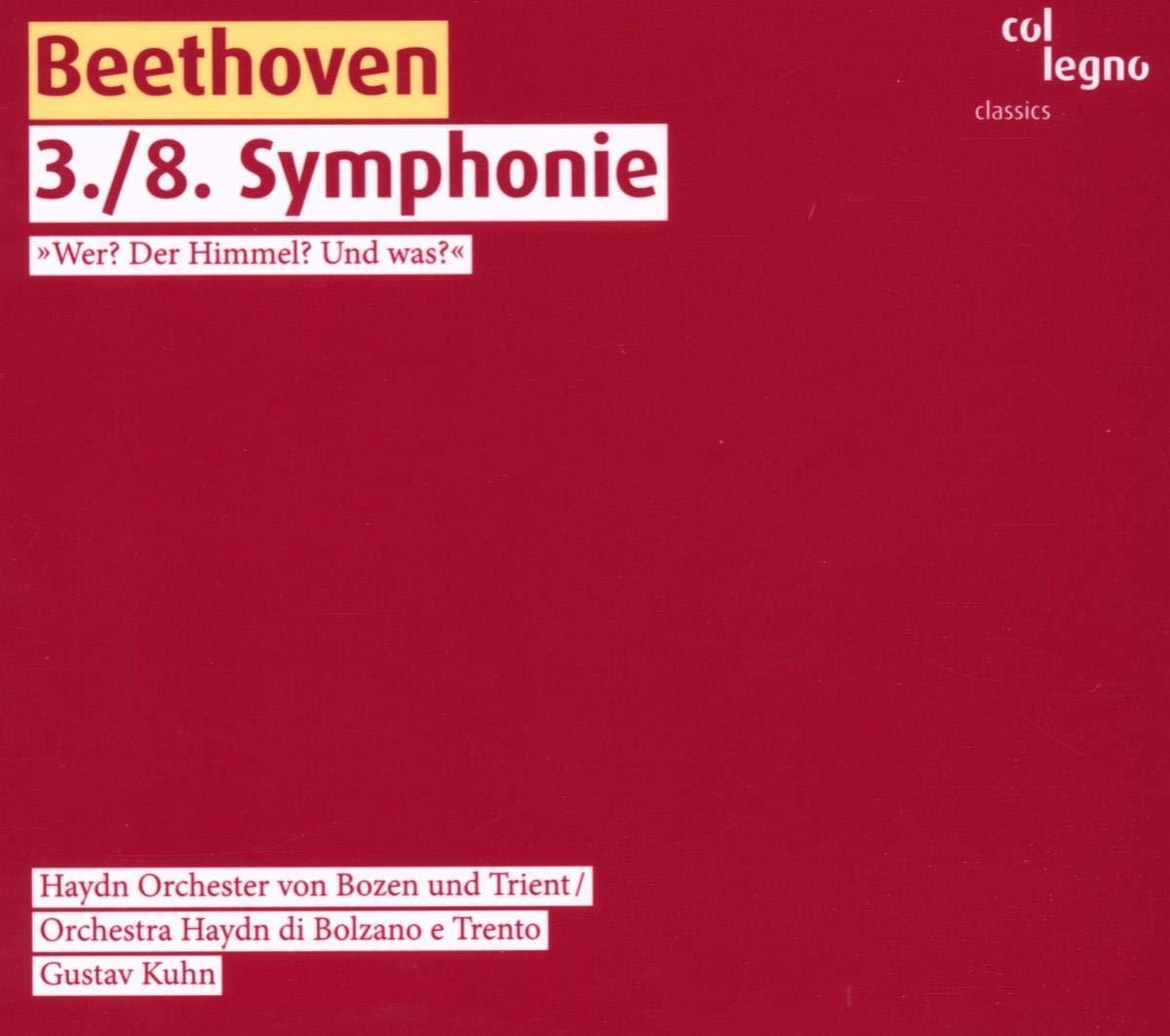 Ludwig Van Beethoven - Beethoven: Symphonies 3 & 8 - Cd