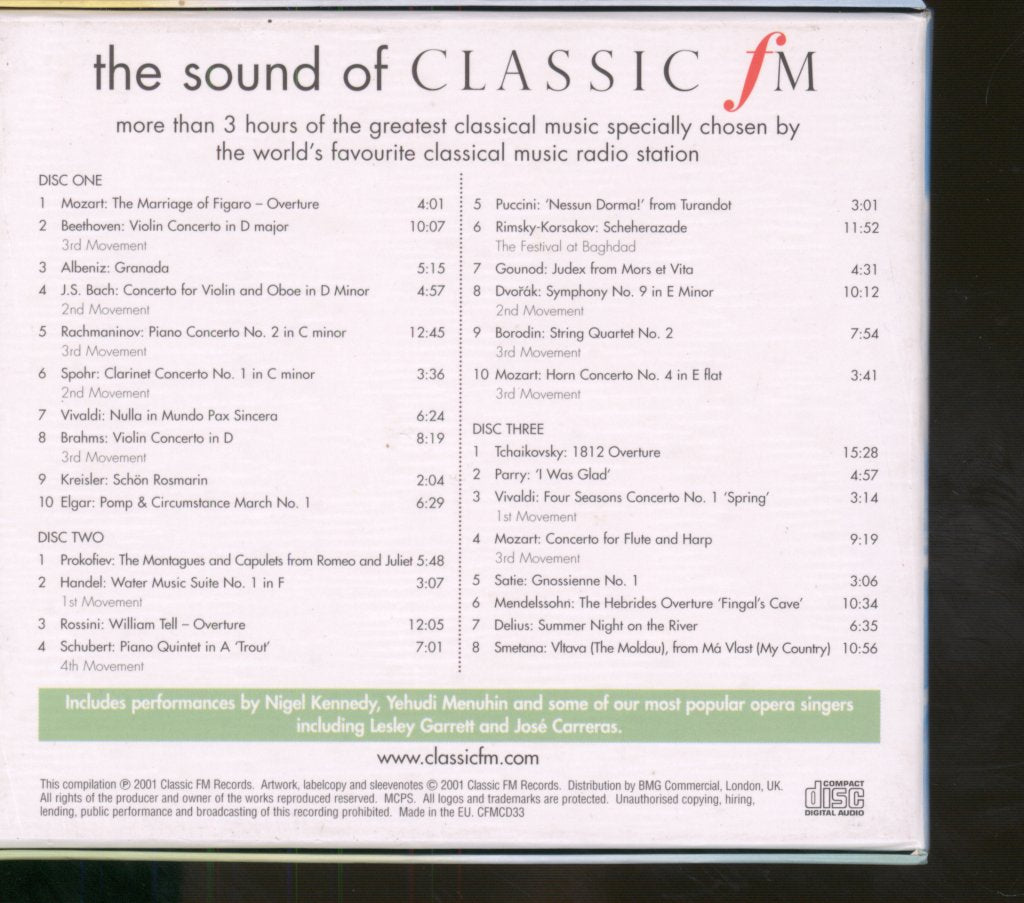 Various Artists - Sound Of Classic FM - Cd Set
