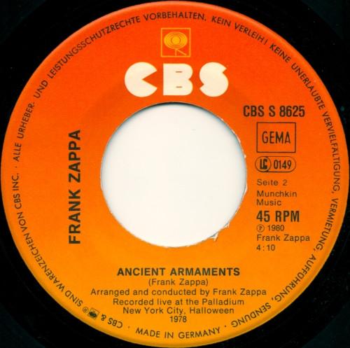 Frank Zappa - I Don't Wanna Get Drafted! - 7 Inch