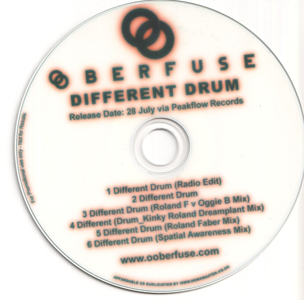 Ooberfuse - Different Drum - Cdr
