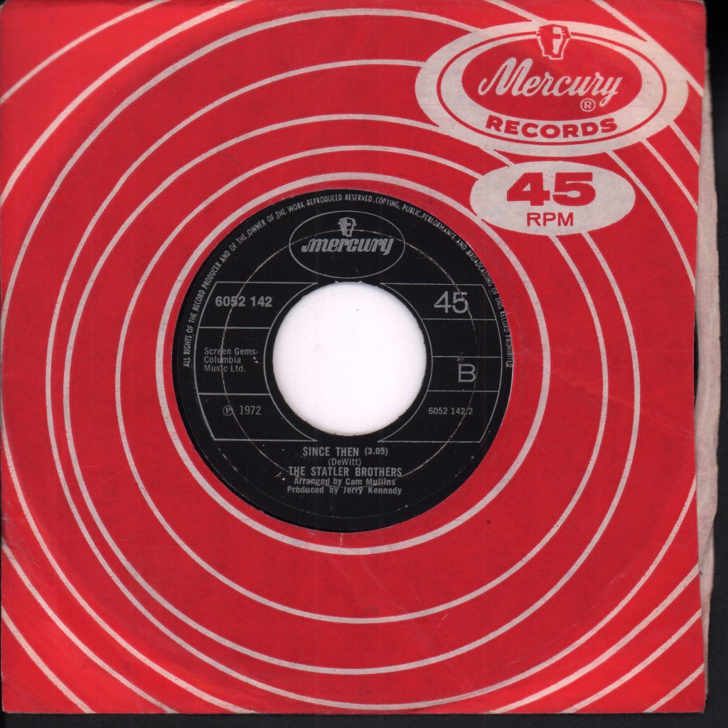 Statler Brothers - Do You Remember These - 7 Inch