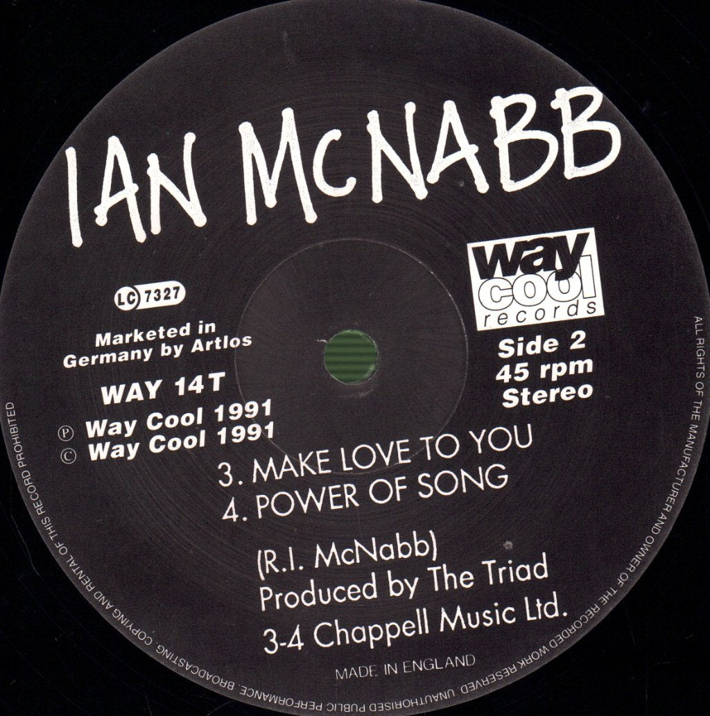 Ian McNabb - Great Dreams Of Heaven - 12 Inch
