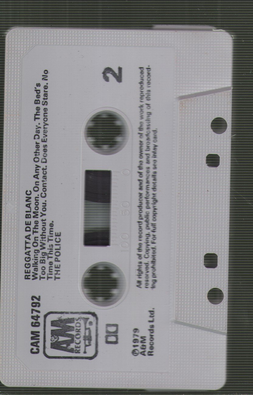 Police - Reggatta De Blanc - Cassette