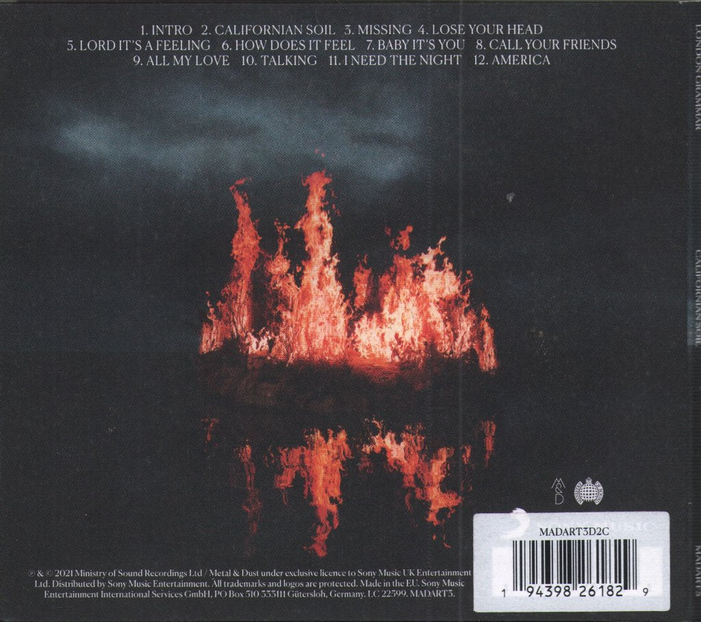 London Grammar - Californian Soil - Cd