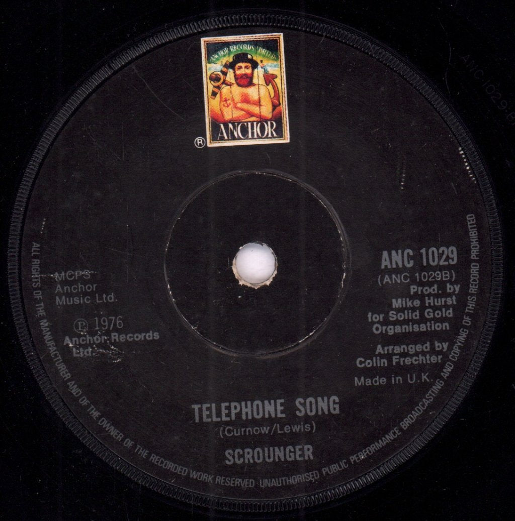 Scrounger - Parisian Cafe Blue - 7 Inch