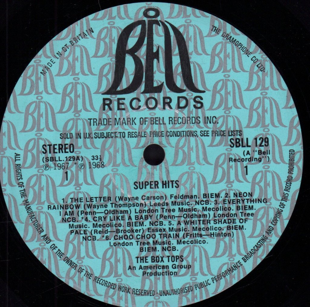 Box Tops - Super Hits - Lp