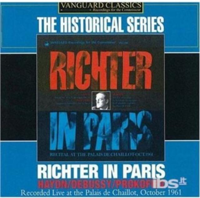 Sviatoslav Richter - Richter In Paris - Cd