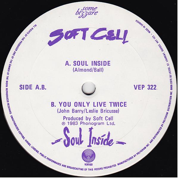 Soft Cell - Soul Inside - 12 Inch