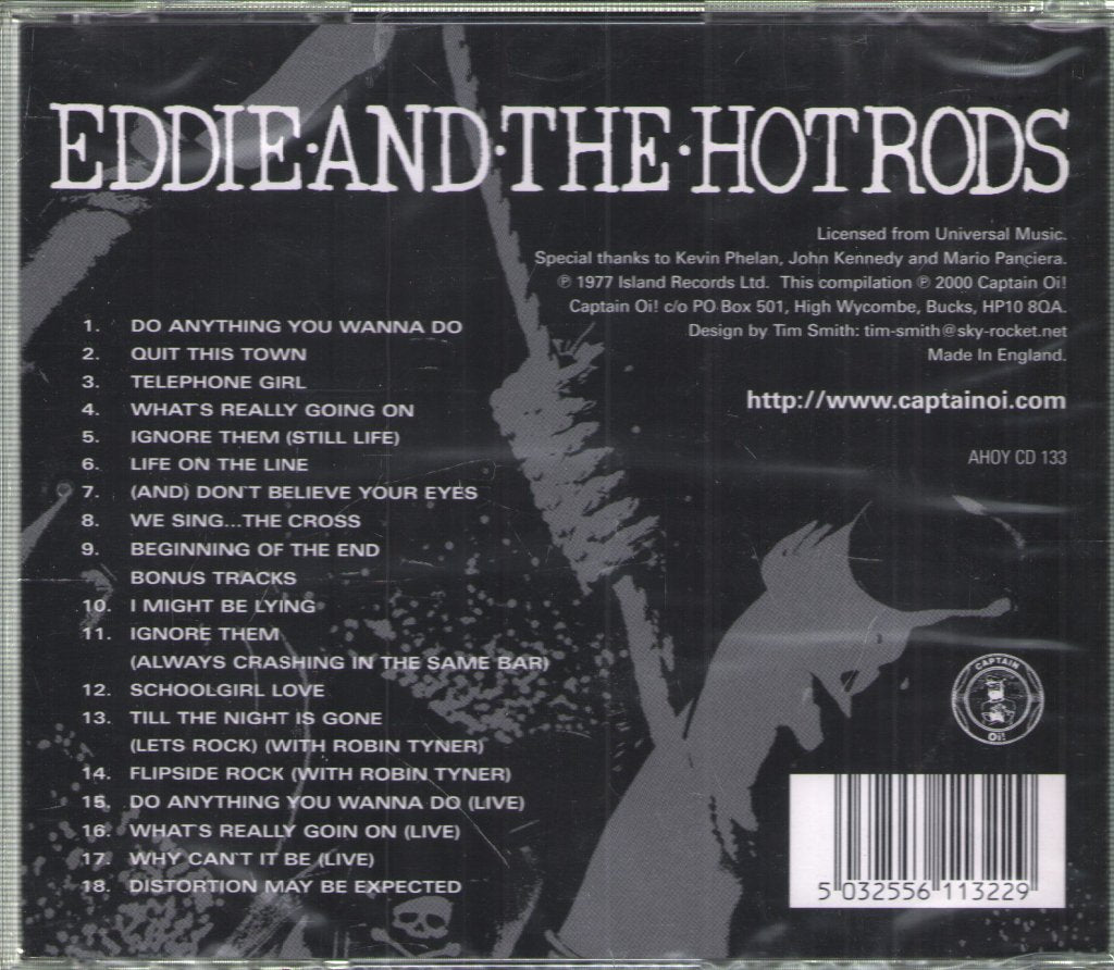 Eddie And The Hot Rods - Life On The Line - Cd