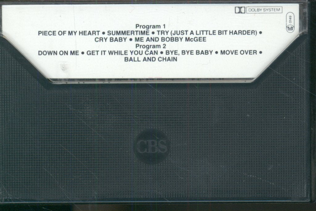 Janis Joplin - Janis Joplin's Greatest Hits - Cassette
