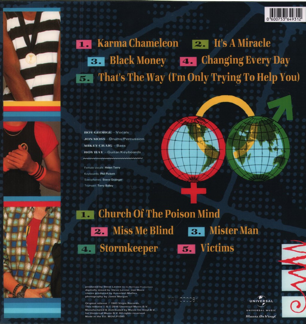 Culture Club - Colour By Numbers - Lp
