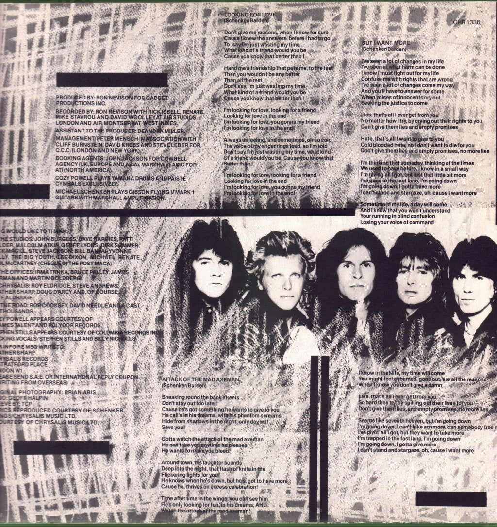 Michael Schenker Group - MSG - Lp