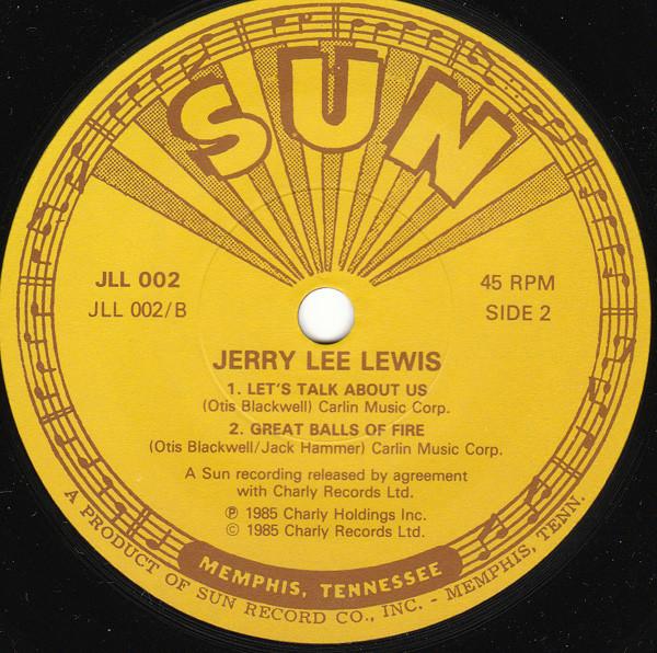Jerry Lee Lewis - Fabulous Jerry Lee Lewis Volume Two - 7 Inch