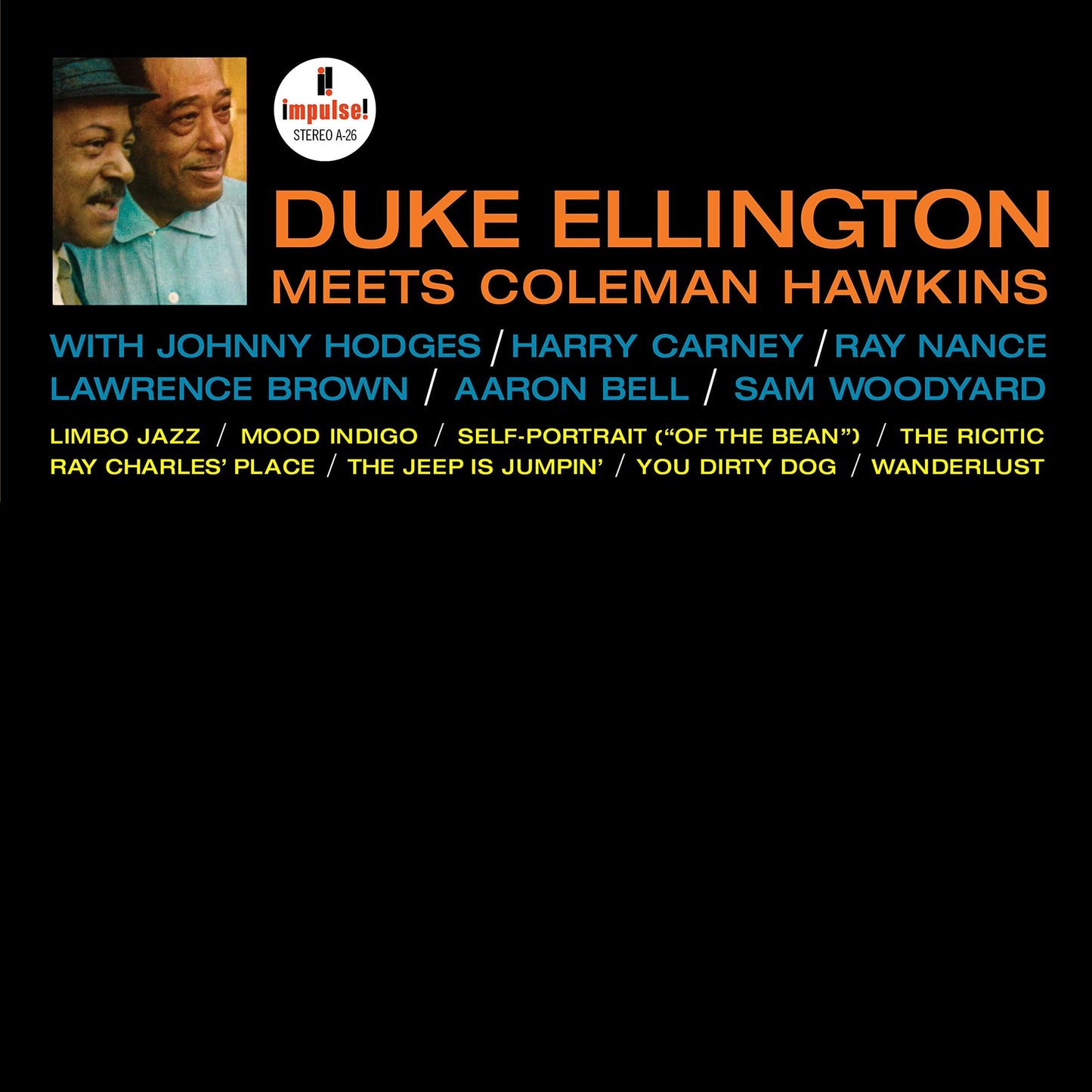 Duke Ellington & Coleman Hawkins - Duke Ellington Meets Coleman Hawkins - Lp