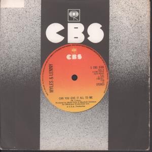 Myles And Lenny - Can You Give It All To Me - 7 Inch