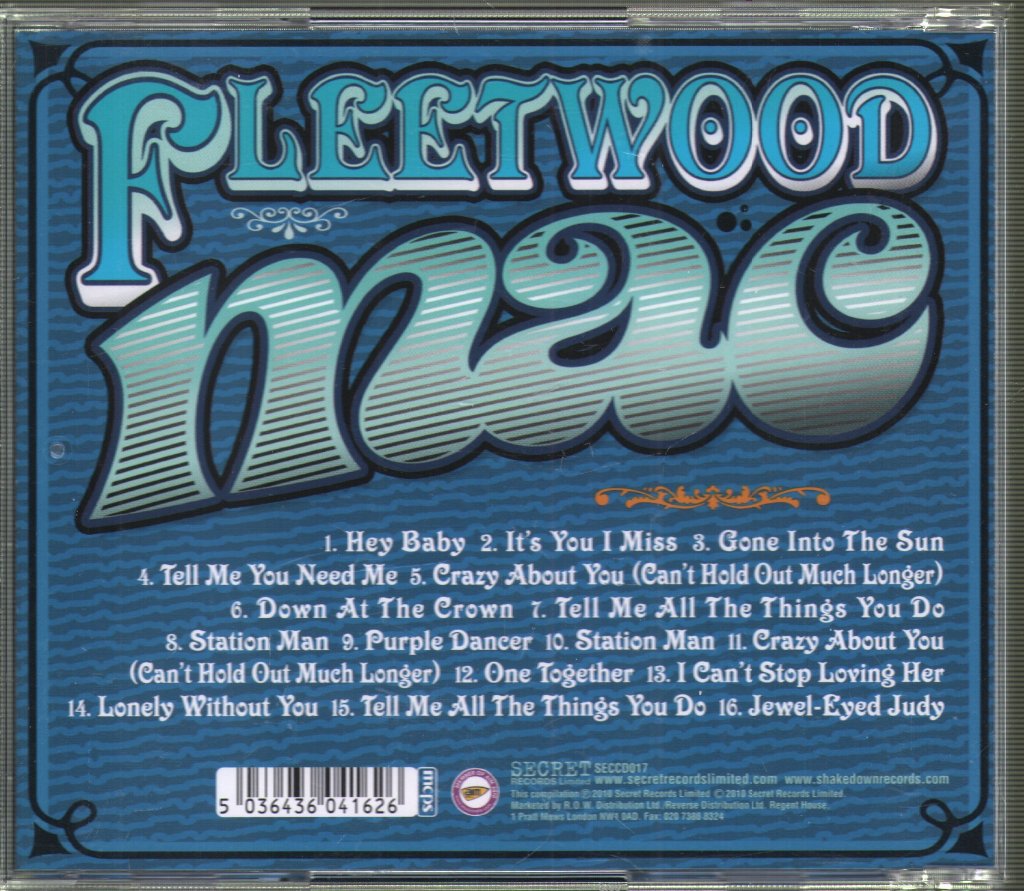 Fleetwood Mac - Crazy About The Blues - Cd
