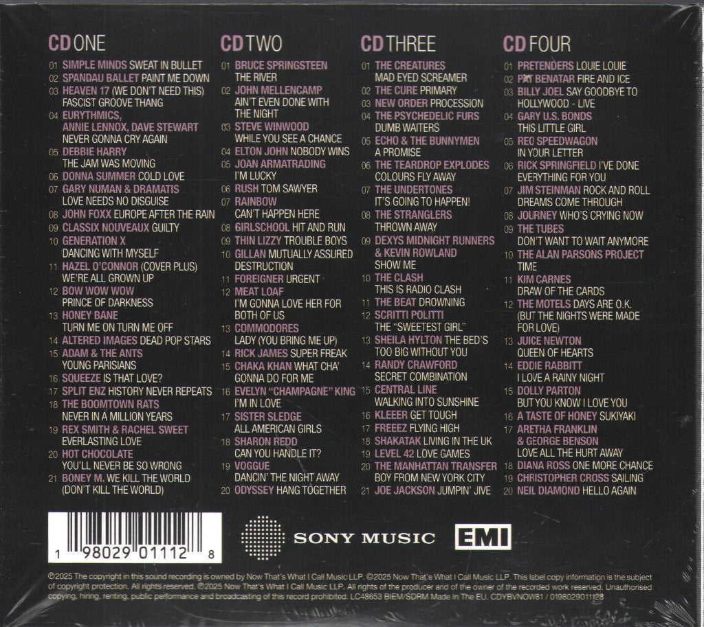 Various Artists - Now Yearbook the Vault: 1981 - Cd Set