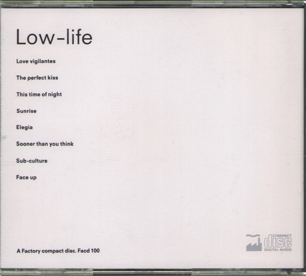 New Order - Low-life - Cd