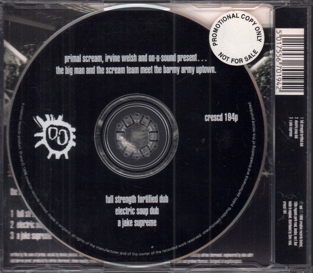 Primal Scream (Scottish Group) - Big Man And The Scream Team Meet The Barmy Army Uptown - Cd