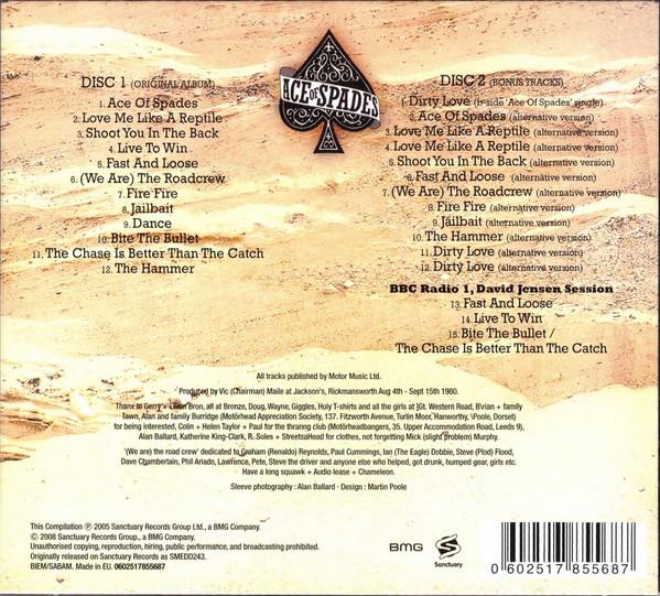 Motorhead - Ace Of Spades - Double Cd
