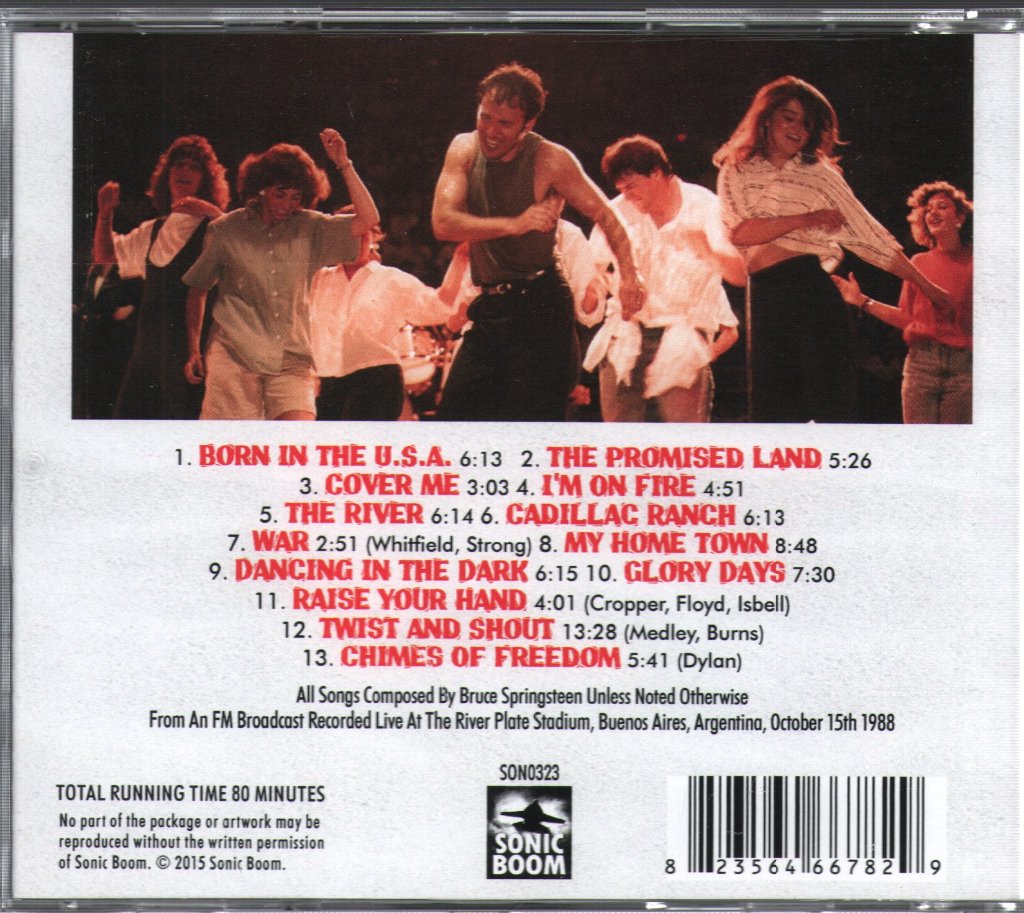 Bruce Springsteen - Human Rights Broadcast - Cd